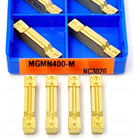 Płytki MGMN 400-M wkładki do rowków przecinania